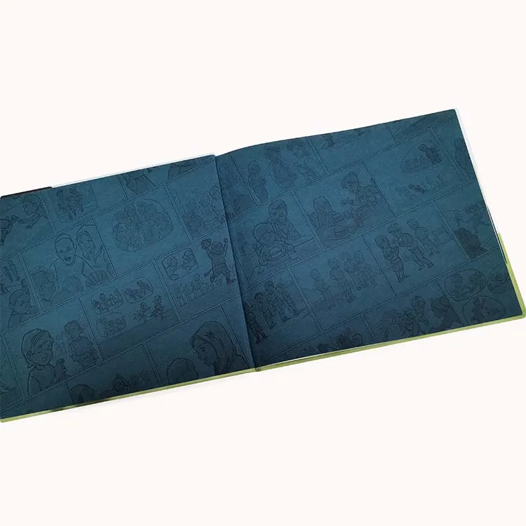 Hardcover Book Printing Children Coloring Illustration Story Hardback Binding Square/portrait/landscape