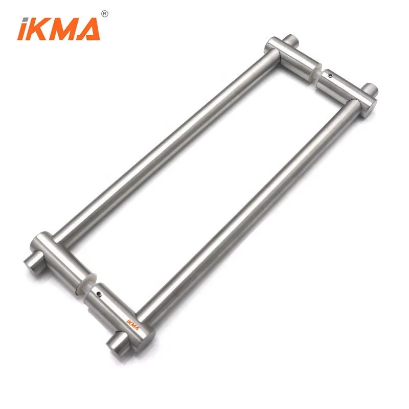 Bathroom Diy Adjustable Size Matte Black Stainless Steel Glass