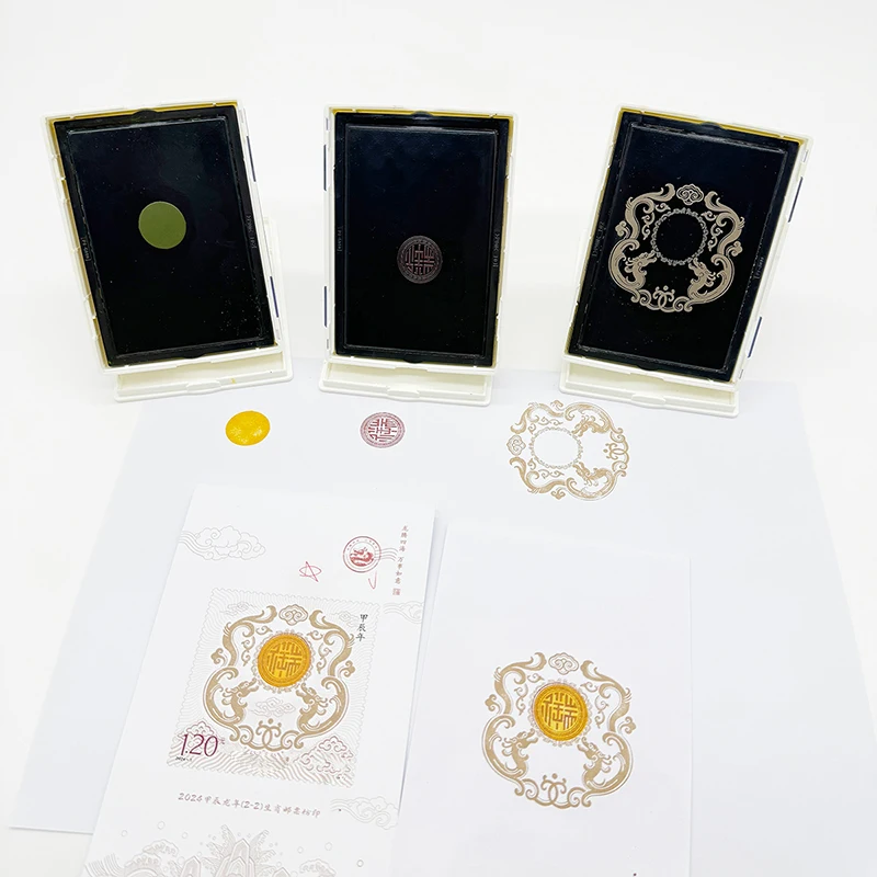 Custom Multi-Color Superimpose Flash Stamp - Quick Dry Ink