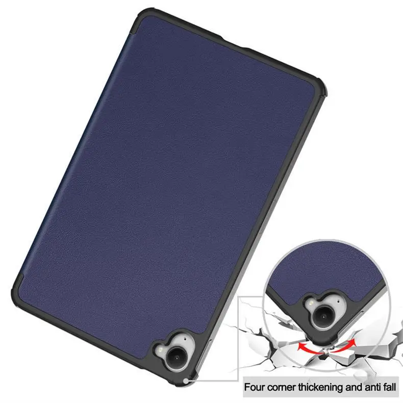 product wholesale customization tri fold kast a ply pu pc leather holder shockproof 88inch tablet case for xiaomi redmi k pad laudtec-8