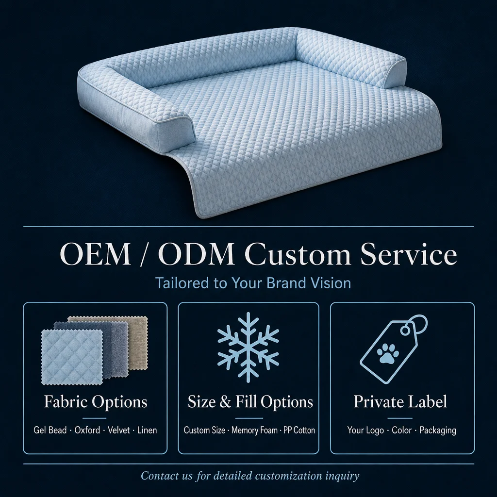 Summer Cooling Pet Sofa Protector Bed — Product details 9