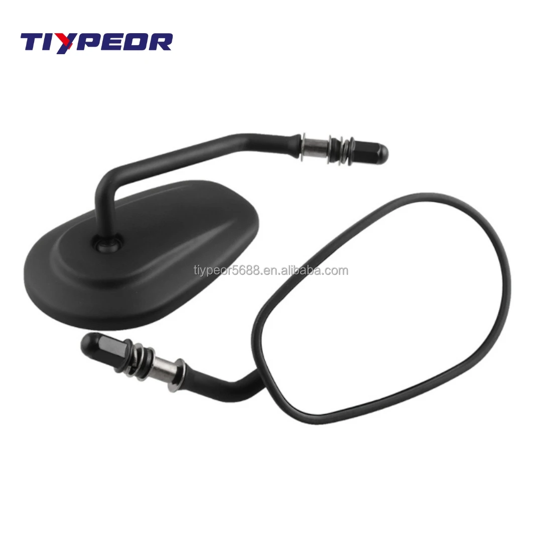 product tiypeor high end series motorcycle driver side bar end mirror motorcycle rear view mirror m8 screw for harley davidson 883 x48-7
