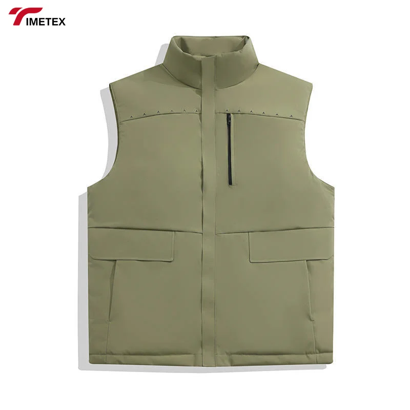 Winter Casual Waistcoat Team Vest Jackets for Outer Wear Active Tops with Work Vest