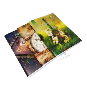 Wholesale A5 Popular Style Exercise Book Cheap Bulk Square Line Writing Book for School Student Custom Notebook