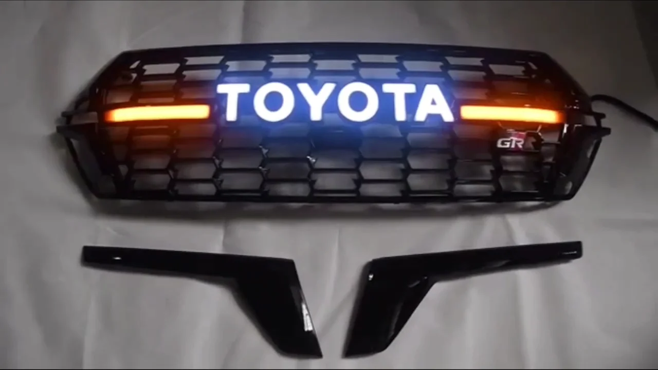 New Front Grille For Toyota Land Cruiser 20162021 Upgrade To Gr Style