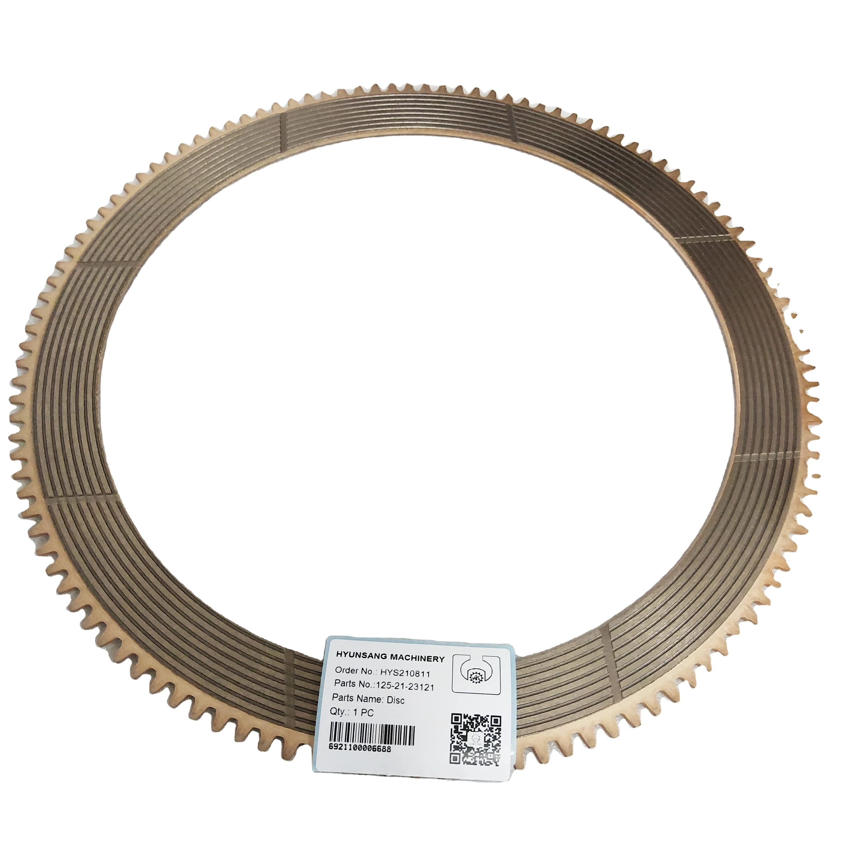 Disc Friction 160610A1 156326A1 for CX9030B - HYUNSANG