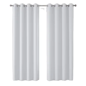 Beige Curtain Fabric Blackout Shades Window Curtain