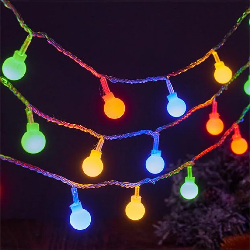 Solar String Garden Lights Outdoor 8mode Led Fairy Light Waterproof