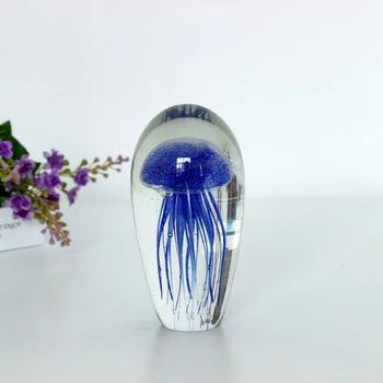 Glass Jellyfish Paperweight,Round Glass Paperweights Wholesale - Buy ...