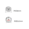 Écrous électrolytiques de 1 pouce