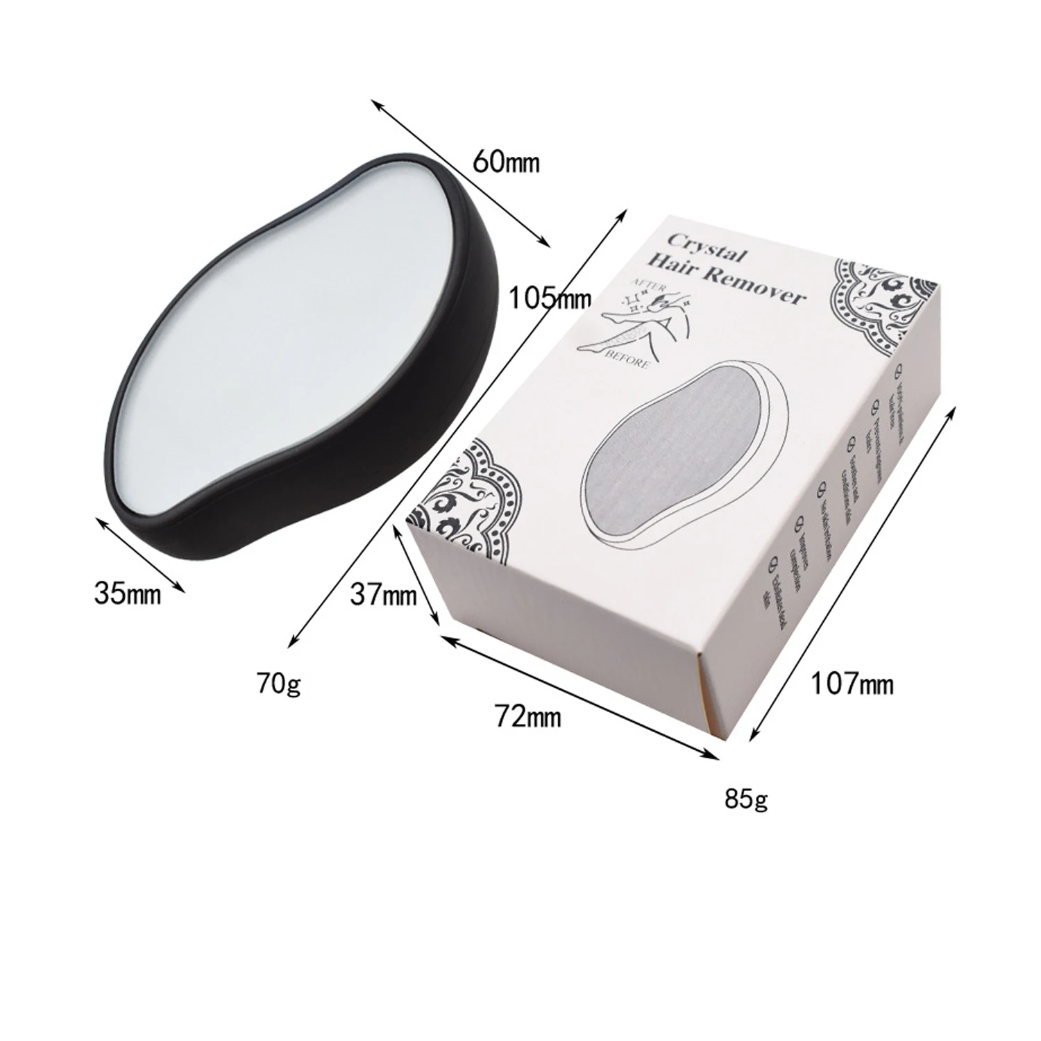 Mini Body Hair Trimmer Electric hair removal appliances for men and women customized colors