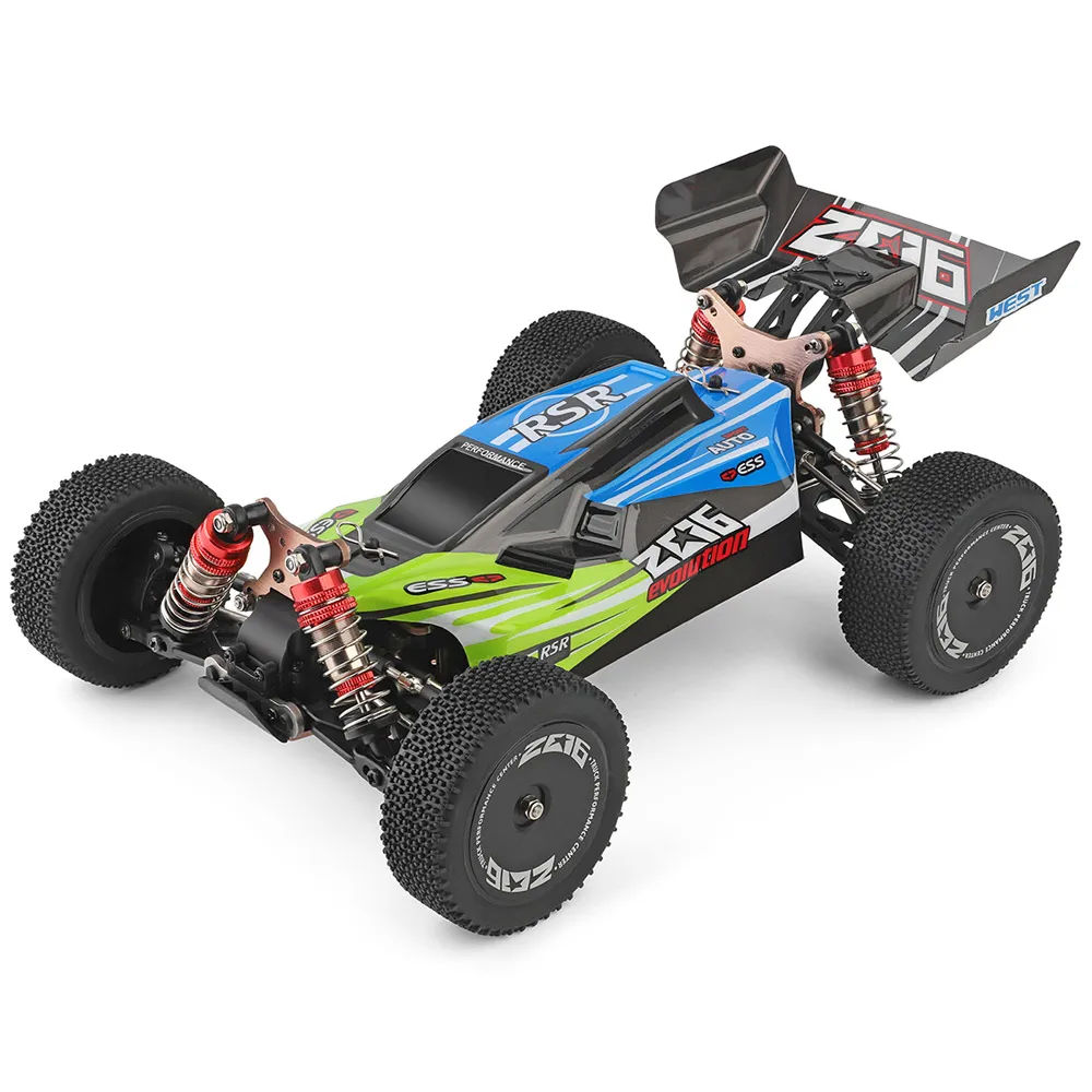 WLtoys 1:14 75KM/H O 60KM/H 4WD Auto Da Corsa RC 2.4G Auto - Foto 3