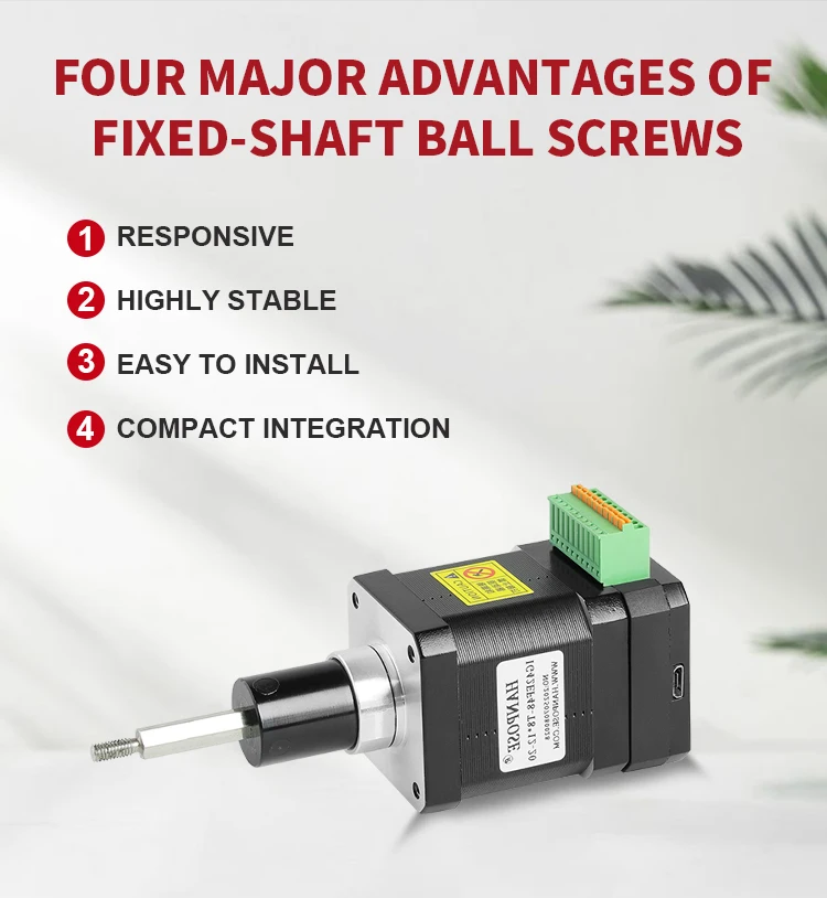 40 t812 20 48mm integrated fixed axis motor 225v 25a 18  nema17 closed loop motor-3