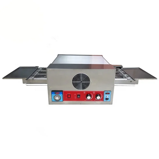 Gas Heating Conveyor Belt Pizza Oven 