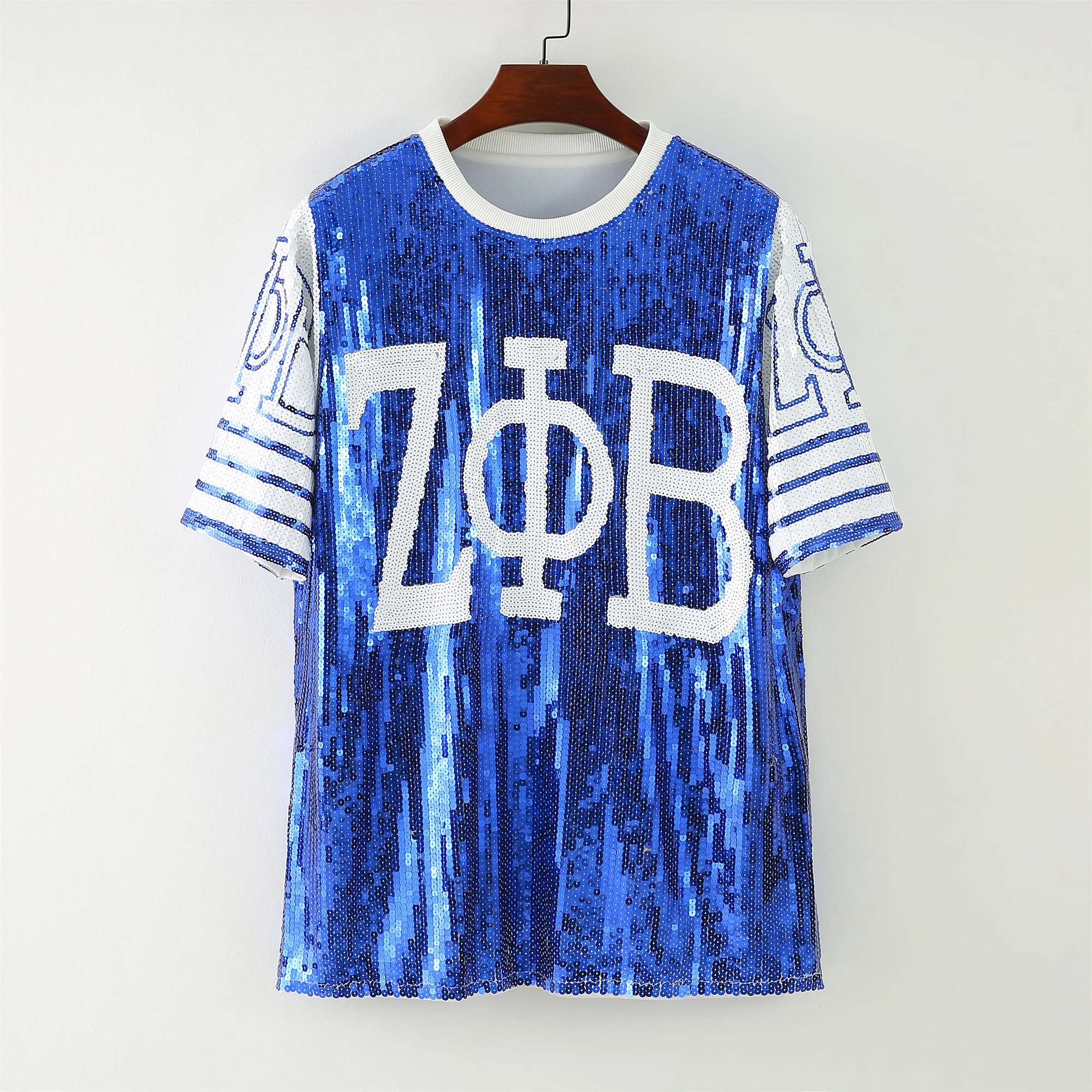 sequin tops and dresses Uptown Chic Pearl Embellished Mini Dress in Violet – Impressions Online  Boutique main image 0