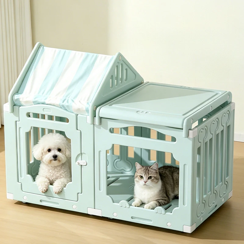 New Indoor Pet Playpen Extra Height Thickened Eco-Friendly Dog Fence Isolation Safety Barrier Cat House Wholesale