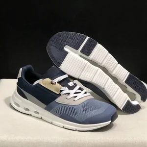 Men's Lightweight Road Running Sneakers Minimalist Low-Top Lace Sport Shoes Breathable Air Mesh Athletic Track for Road