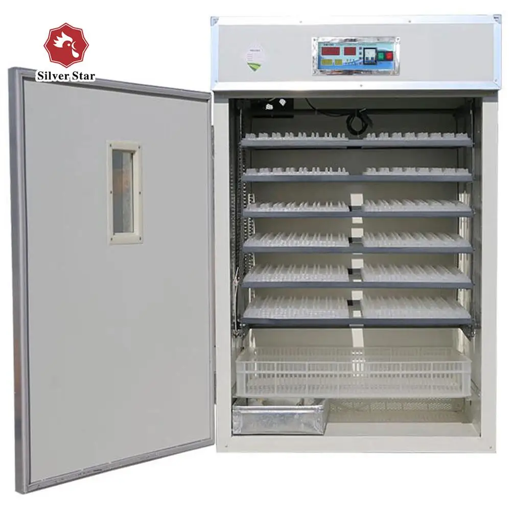 Silver Star Chicken Egg Incubator 1000 Capacity Incubators for