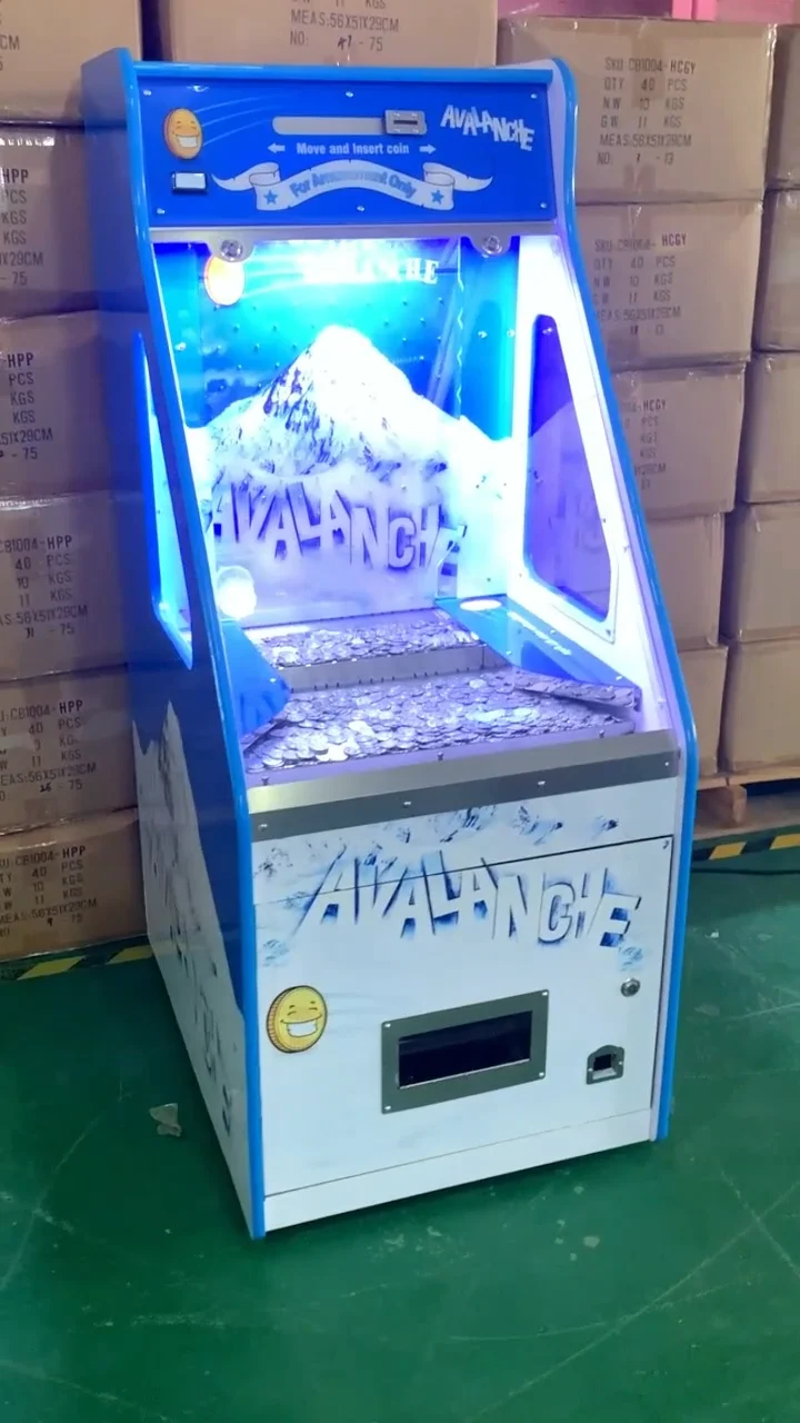 New Design Indoor Coin Operated Arcade Entertainment Game Machine Small