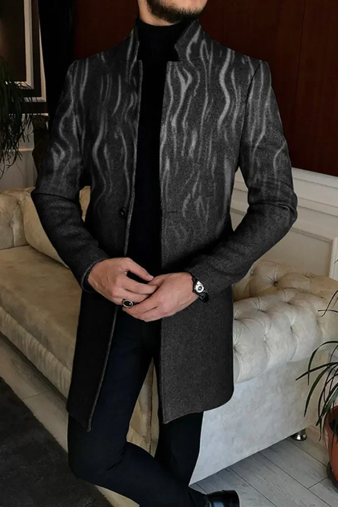 New Fashion Factory Manufacture Winter Padding Jacket Thick Puff Coat Mens Long Parka_voghion.com