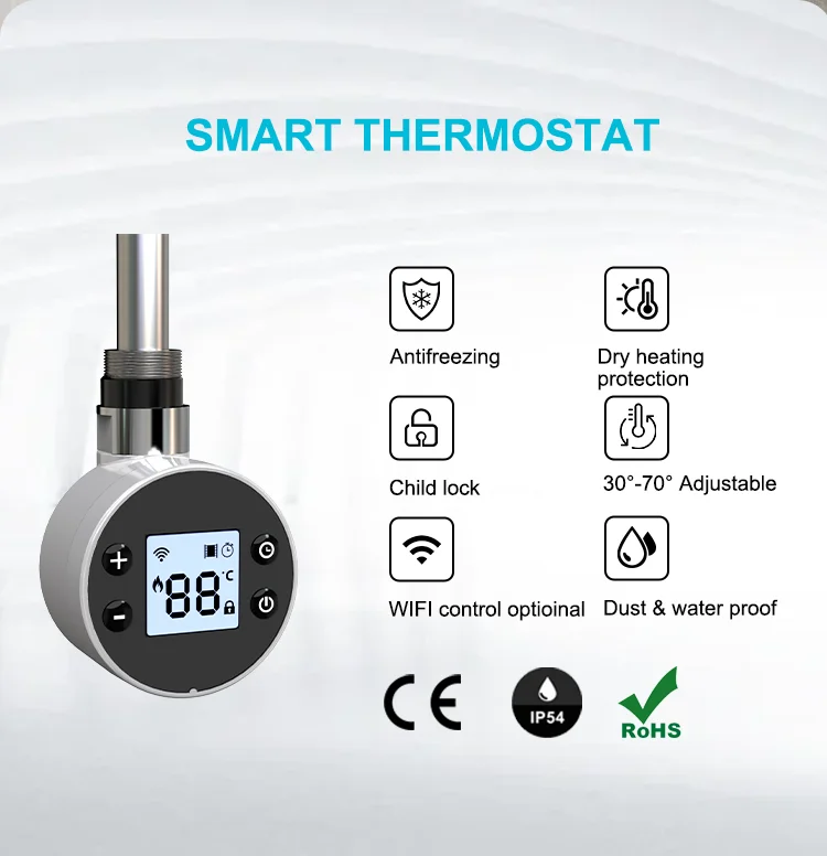 Wall Mounted S Shape Hydronic Radiator Design Towel Warmer Rack