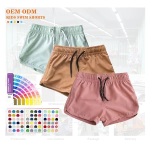 Quick Dry Custom Apparel Design Service for Baby Boys Toddler Beachwear Shorts Manufacturers' Swimsuits Swimming Trunks Children