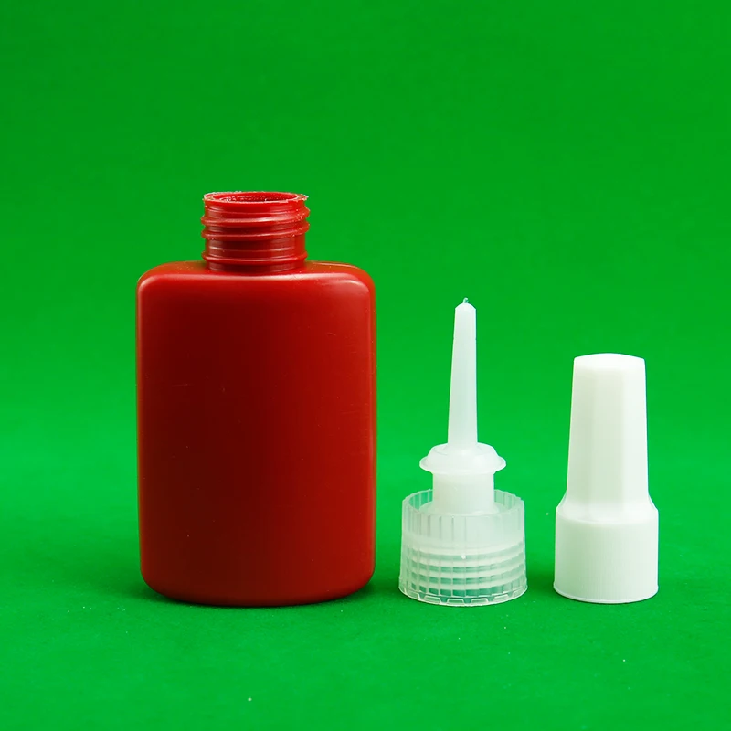 25ml 50ml 250ml HDPE plastic anaerobic adhesive Bottle