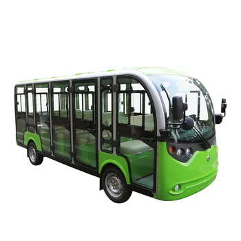 Ce 14 Passenger Resort Bus Tourist Shuttle Bus Electric Sightseeing Car ...