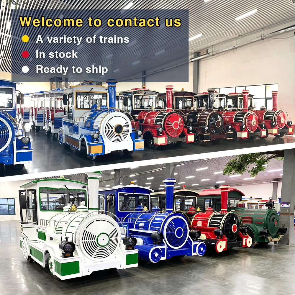 Zhengzhou Yueton Great Fun Amusement Rides Train Sets Thomas Mall Kids Trains