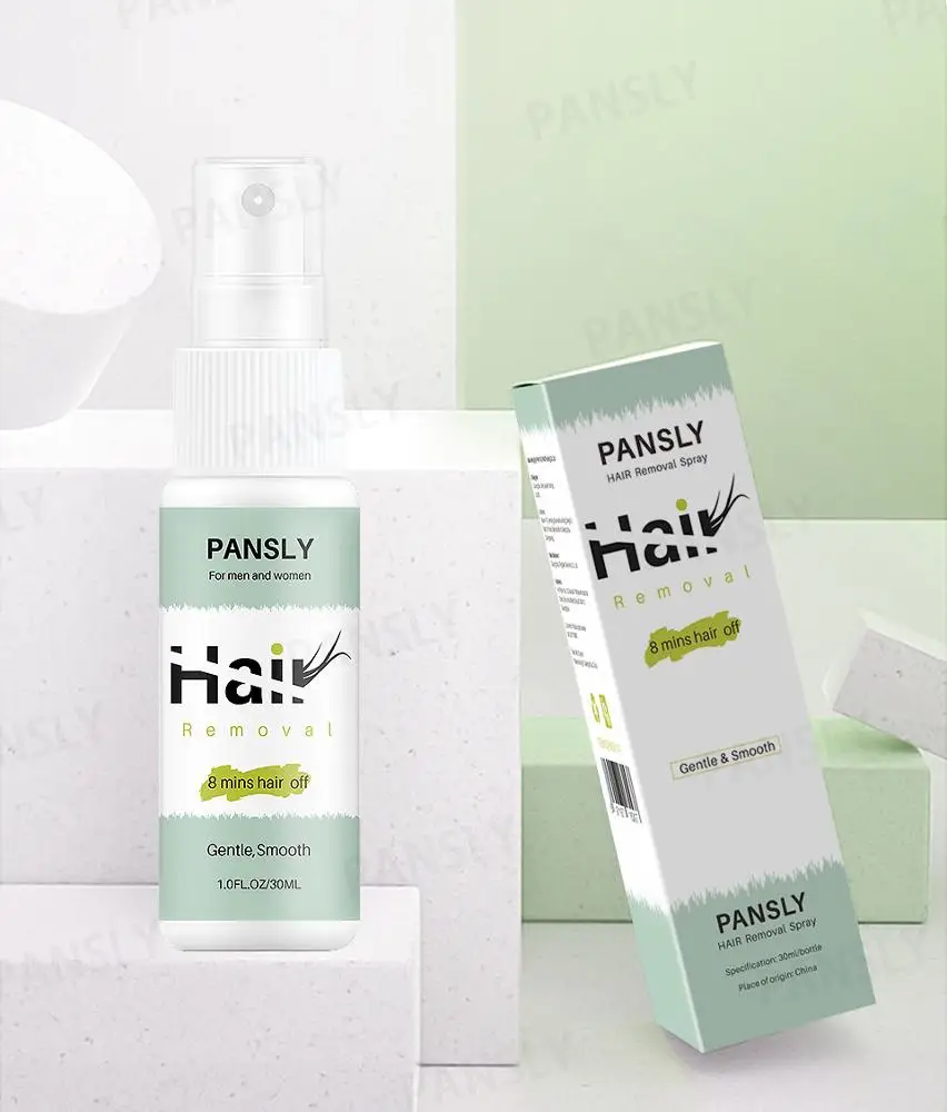 Крем для удаления волос Pansly, 30 мл, 8 минут, безболезненное удаление волос на лице, теле, лобковой основе