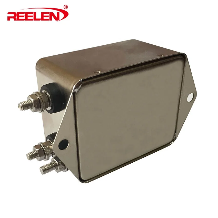 
 Ac EMI фильтр 10A однофазный двухполюсный болт тип CW4L2-10A-S Ac EMI фильтр  