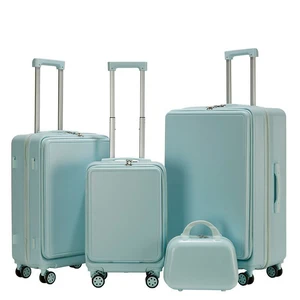 Eastshine 4-piece Suitcase with Handle 12" 20" 24" and 29" Size Luggage Set Password-protected Backpack