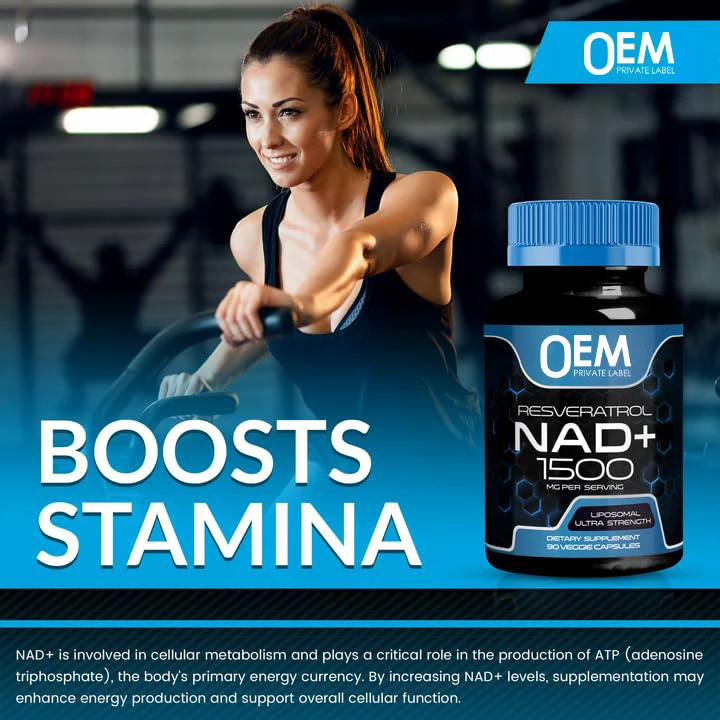 120pcs NAD - DNA Repair, Energy Production, Cellular Metabolism - Resveratrol E - Foto 4