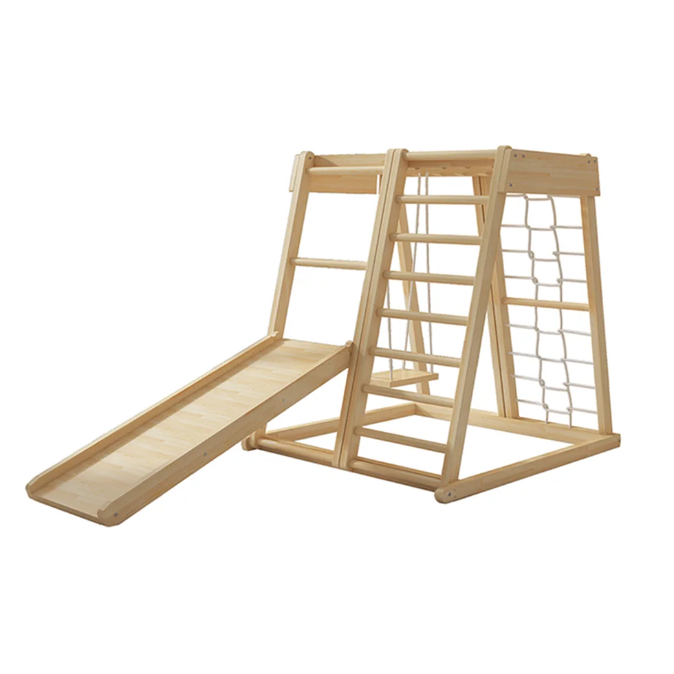 climbing frame baby kids wooden climbing frame playground