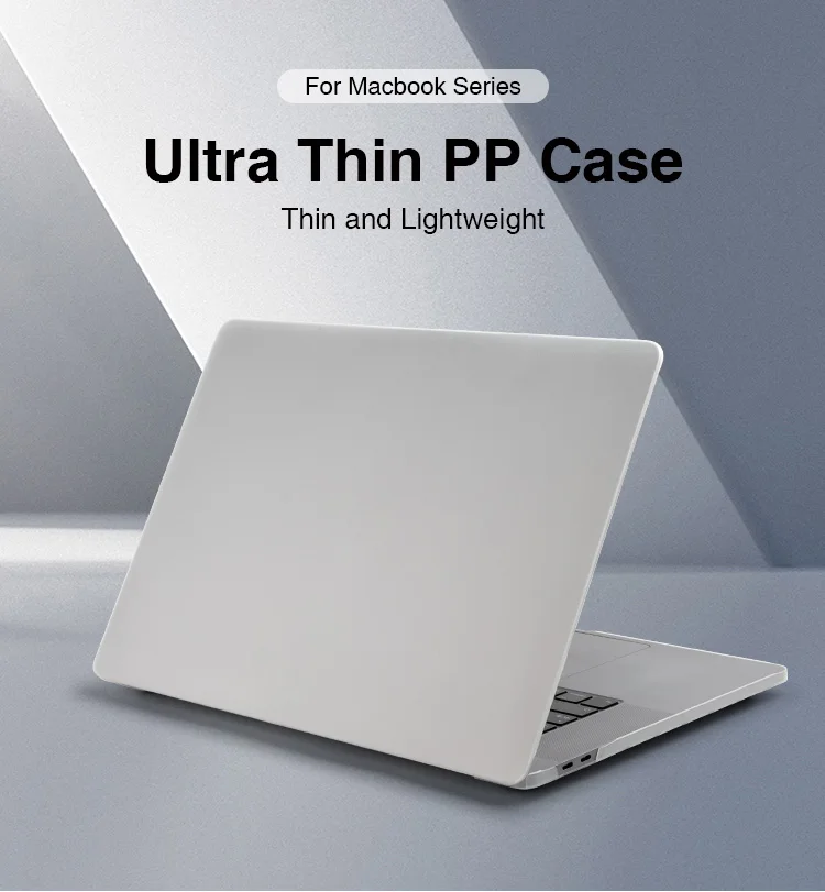 product laudtec slim pc laptop shell for macbook neo 13inch pure colour protective covers pp matte cases shockproof back cover pbk355549-3