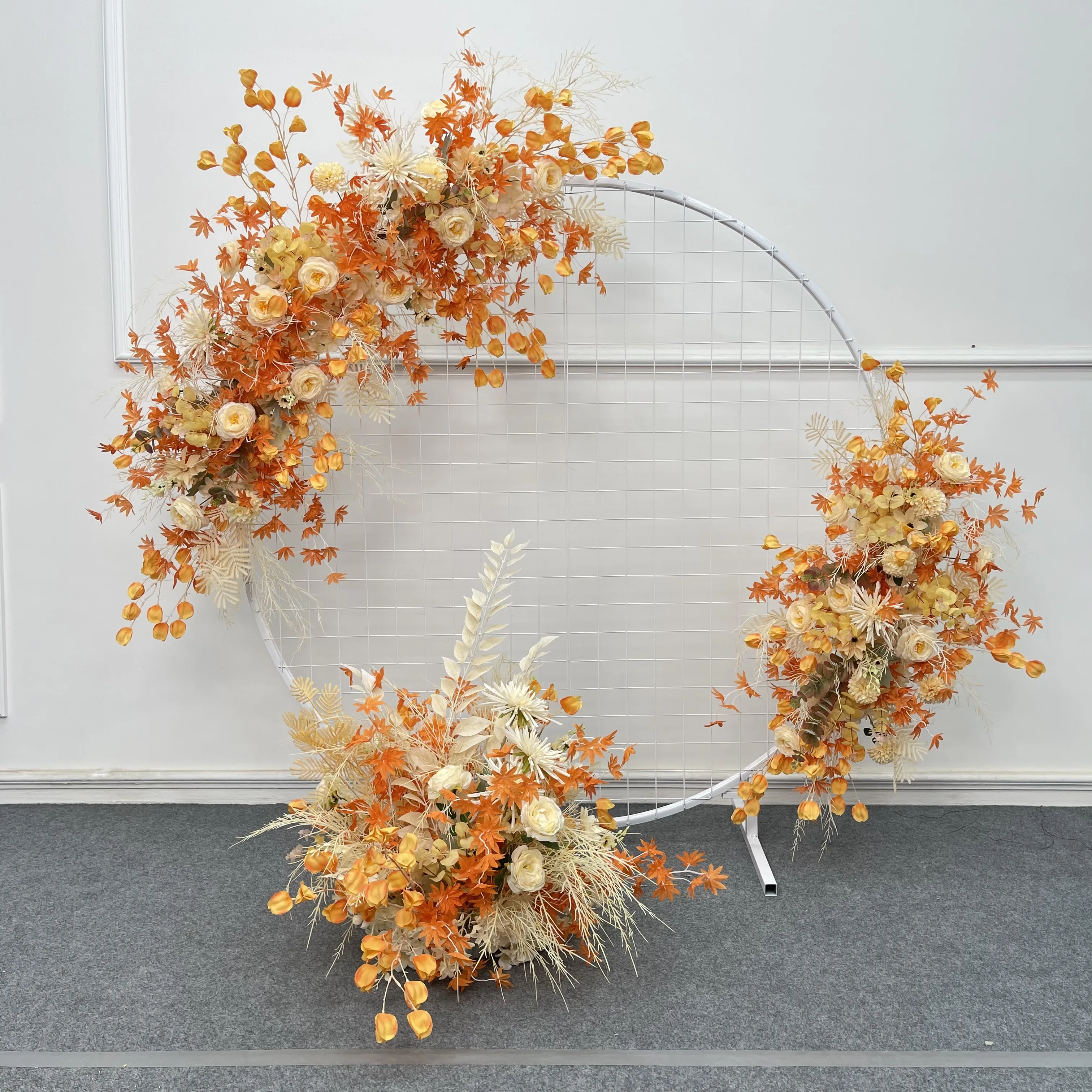 Wedding Arch Decoration Crescent Flower Arrangement - Buy Wedding  Decoration,Crescent Flower Row,Flower Art Product on Alibaba.com
