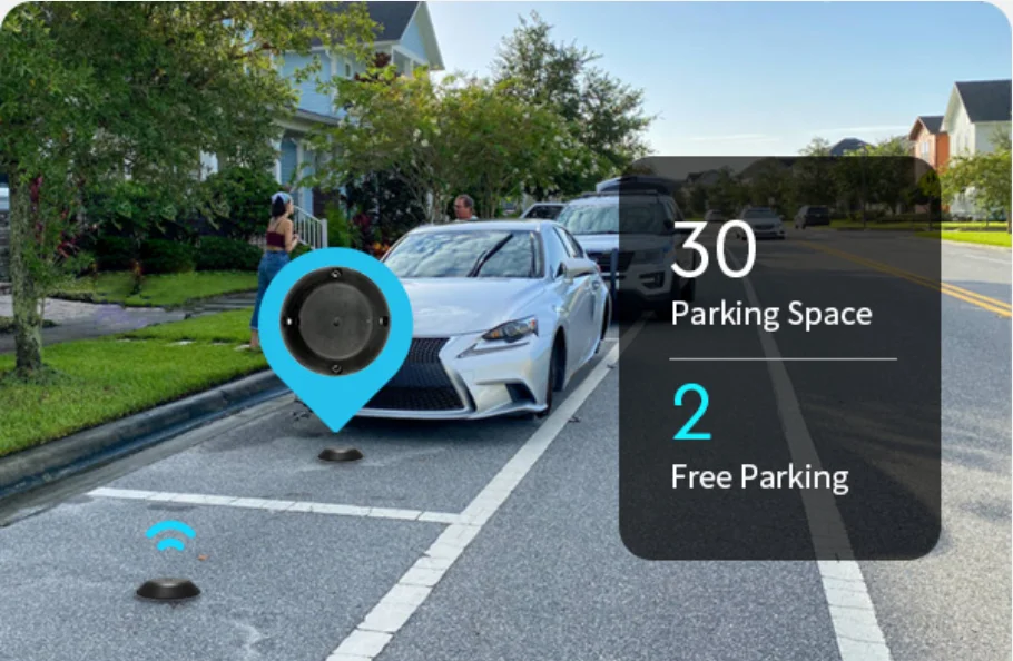 Microwave Radar Geomagnetic Detection Wireless Vehicle Detection Sensor IP68 Rating LoRaWAN V1.0.3 Class >99% Manufacturer