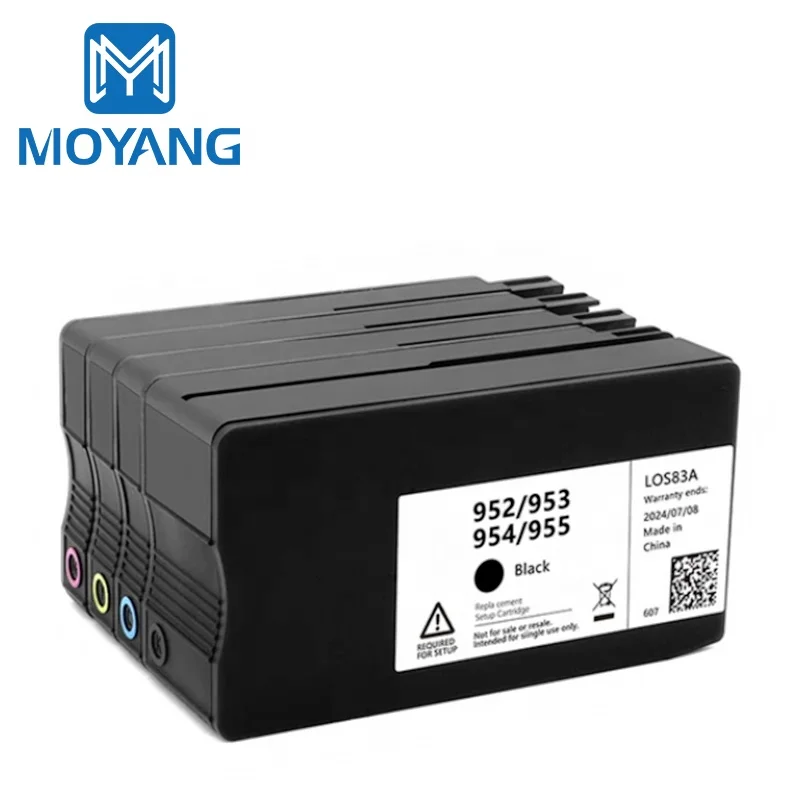 Replacement Printhead W/ 952 Setup Ink Cartridges – HP OfficeJet Pro 8710 8720 8730 7740 – Black/Tri-Color