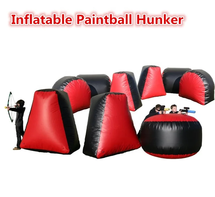 Shooting Target Archery Game Inflatable Paintball Hunkers Air Paintball Obstacle CS Game Target Shooting
