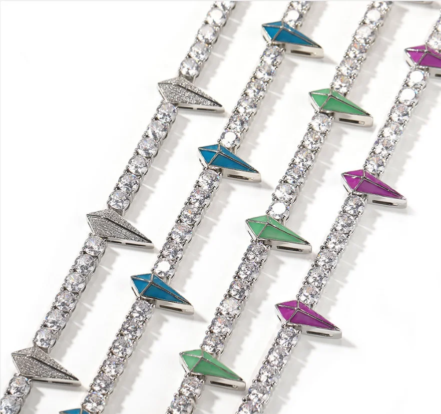 Panther Tooth Necklace Hip Hop Black Panther Diamond Chain