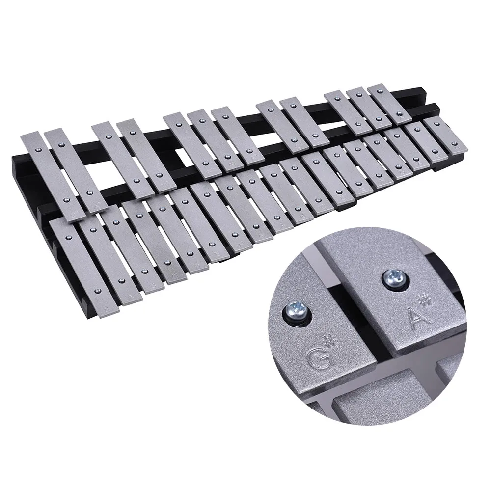 Salokāms 30 Note Glockenspiel ksilofonsSalokāms 30 Note Glockenspiel ksilofons  