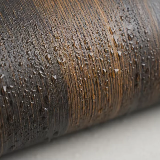 2025 Modern PVC Wood Grain Furniture Films Embossed Rigid Foil Heat Insulation Scratch Resistant Explosion-Proof Home