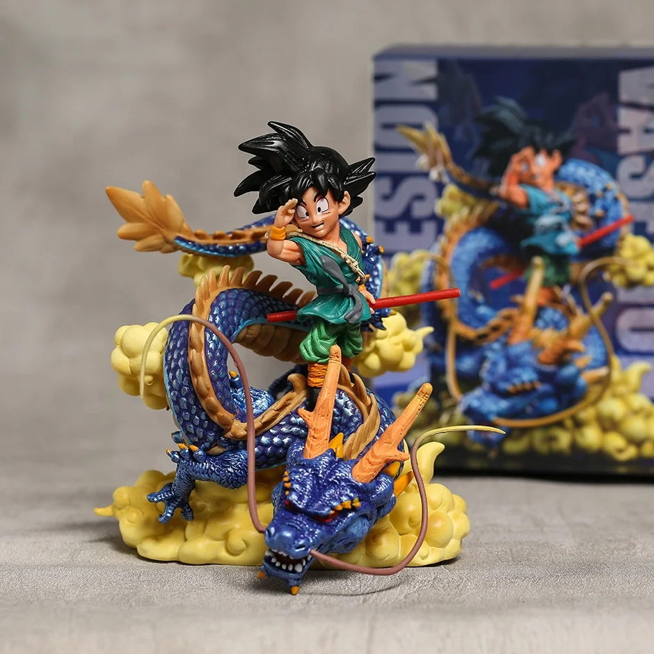 Mô Hình Dragon-ball Kid Son Goku & Amp Blue Shenron Kỷ Niệm 30 Năm ...