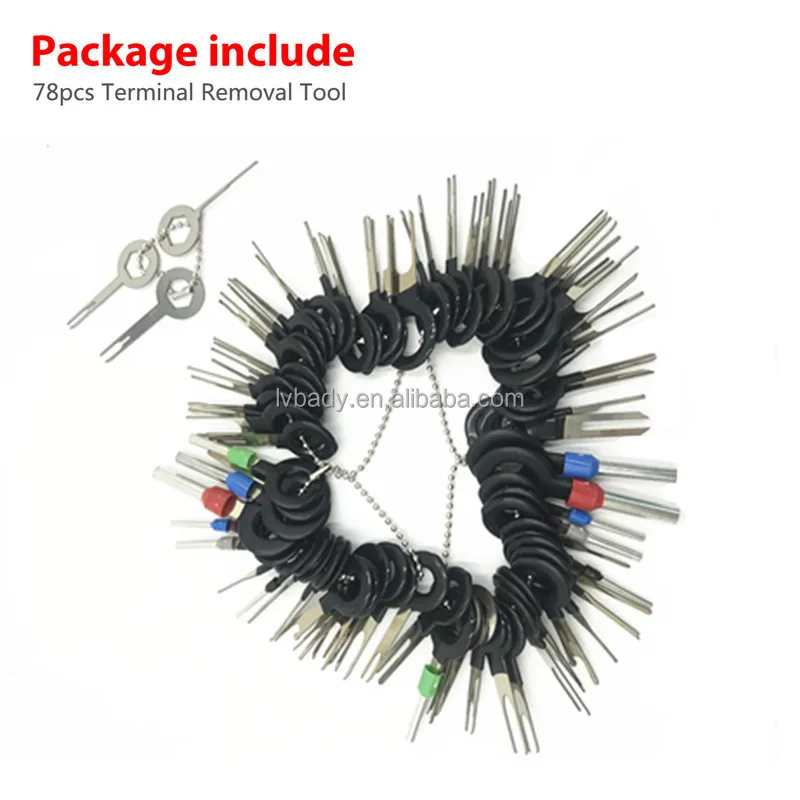78pcs terminal ejector kit tools wire