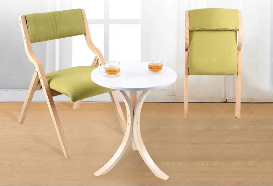 Nordic Wooden Round Table Luxury Leisure Coffee Table Concise Stylish Restaurant Dining Table For Living Room Dining Room