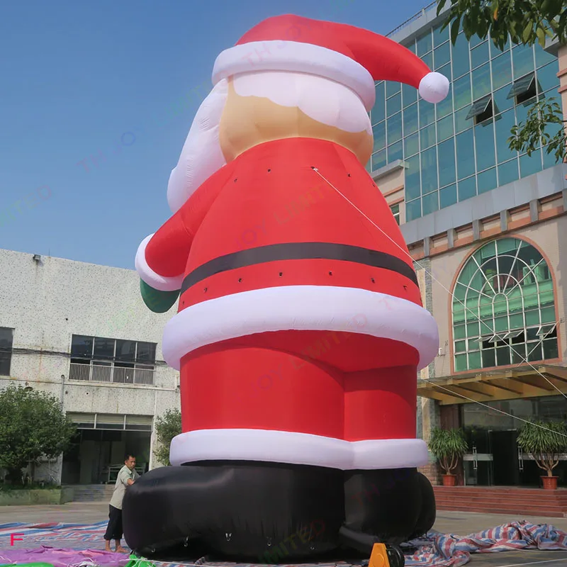 10m 33ft Tall Inflatable Christmas Santa Claus,Xmas Giant Inflatable