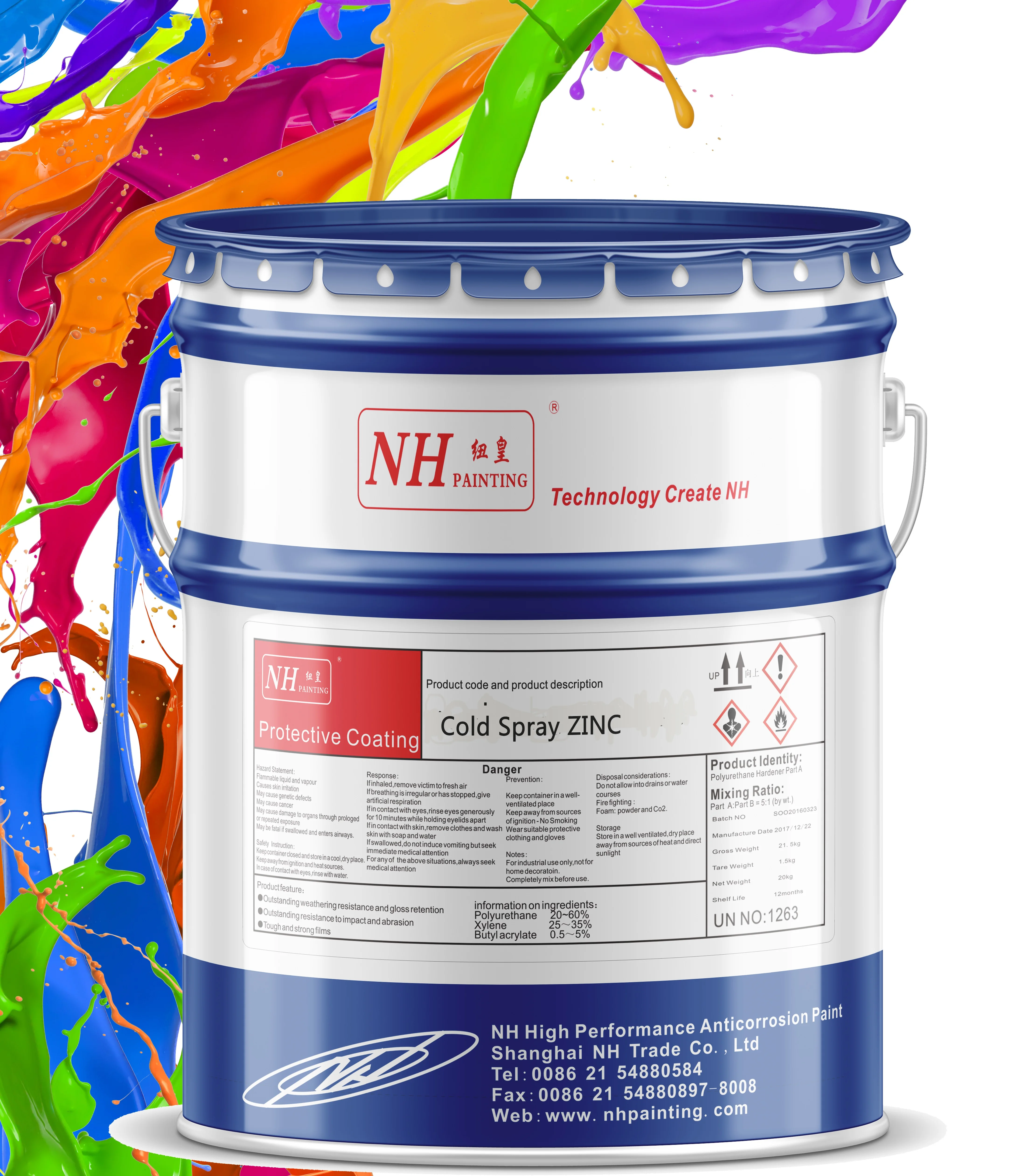 工业冷喷锌基涂料 - buy cold zinc spray,galvanize spray zinc