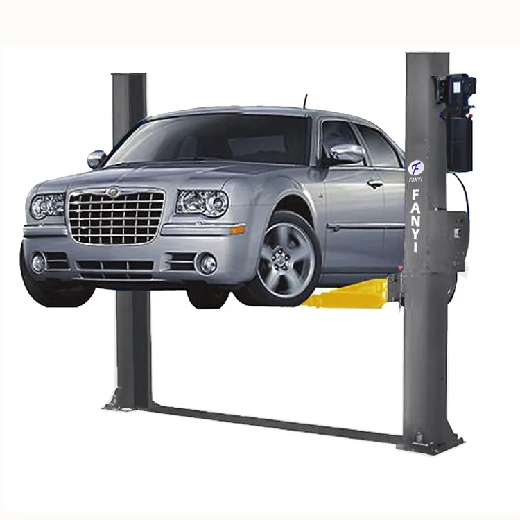 Factory Price  Cheap  High Quality  Fast Delivery Double Hydraulic Cylinder 9000 lb Garage Equipment Car Elevator Two  Post Lift