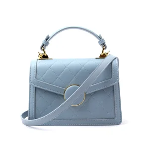 Custom Logo Fashion Elegant Ladies Purses and Handbags Simple Classic Shoulder Crossbody Bags for Women