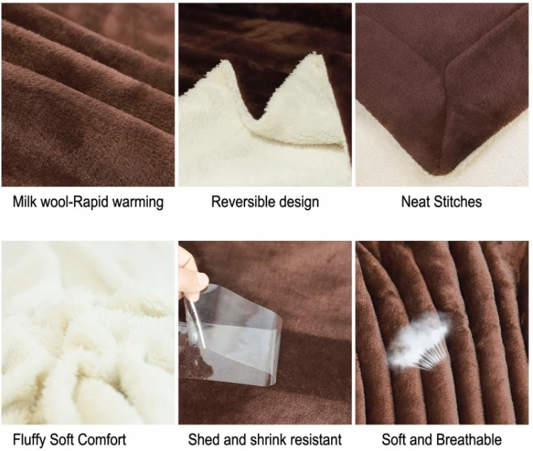 Cvs Bsci Extra Winter Warm Fuzzy Luxury Charcoal Grey 2 Ply Blanket Custom Flannel Sherpa